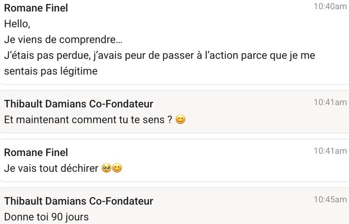 Témoignage client